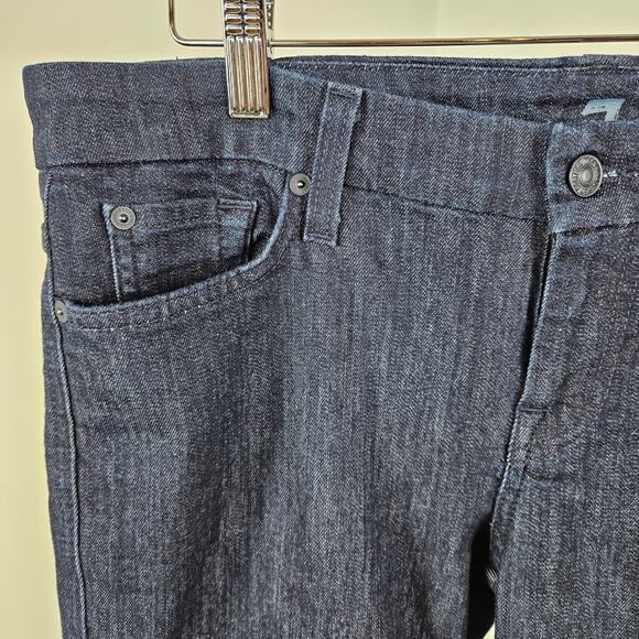 7 For All Mankind Lexi A Pocket Bootcut Denim Jeans | Women's 31 Petite - Picture 12 of 14